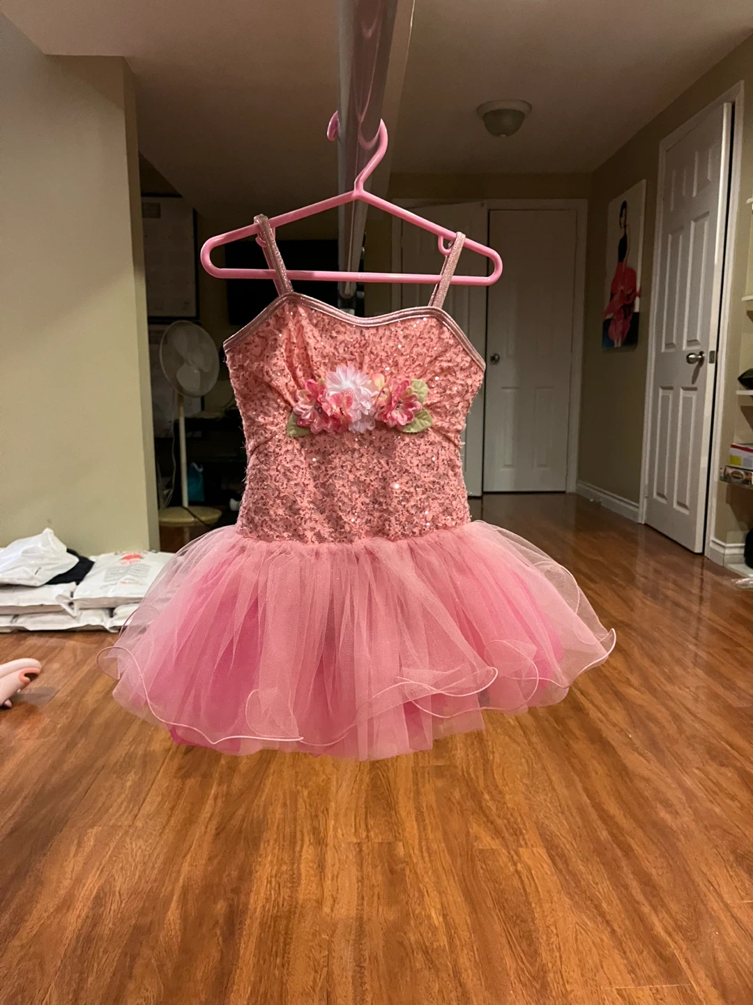 Pink ballet dance costume