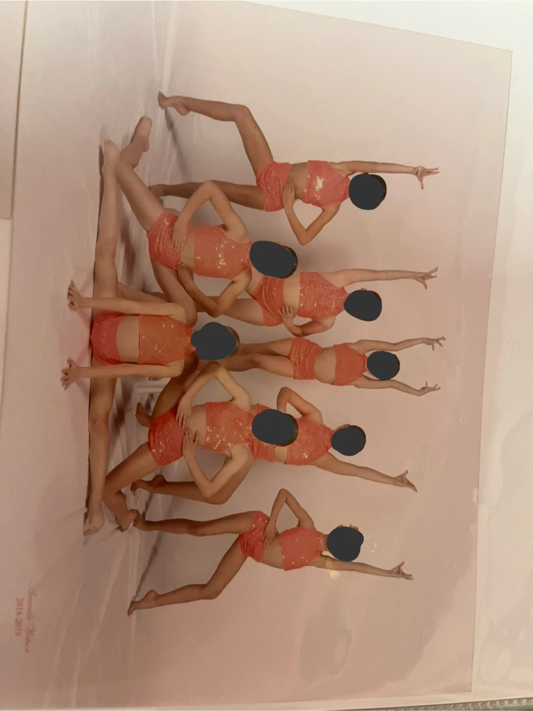 Neon pink dance costume - photo 3
