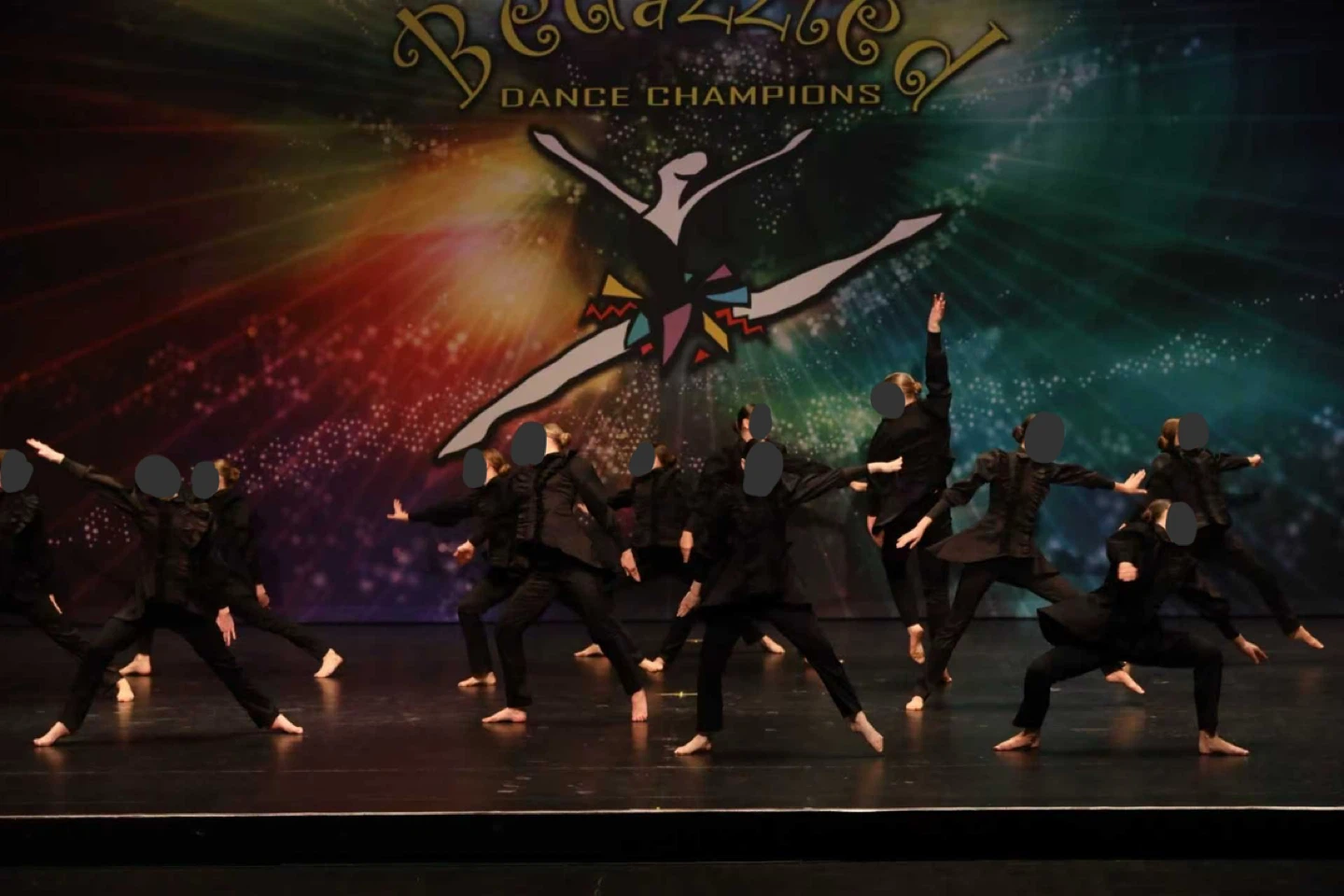 Black coat dance costume - photo 3
