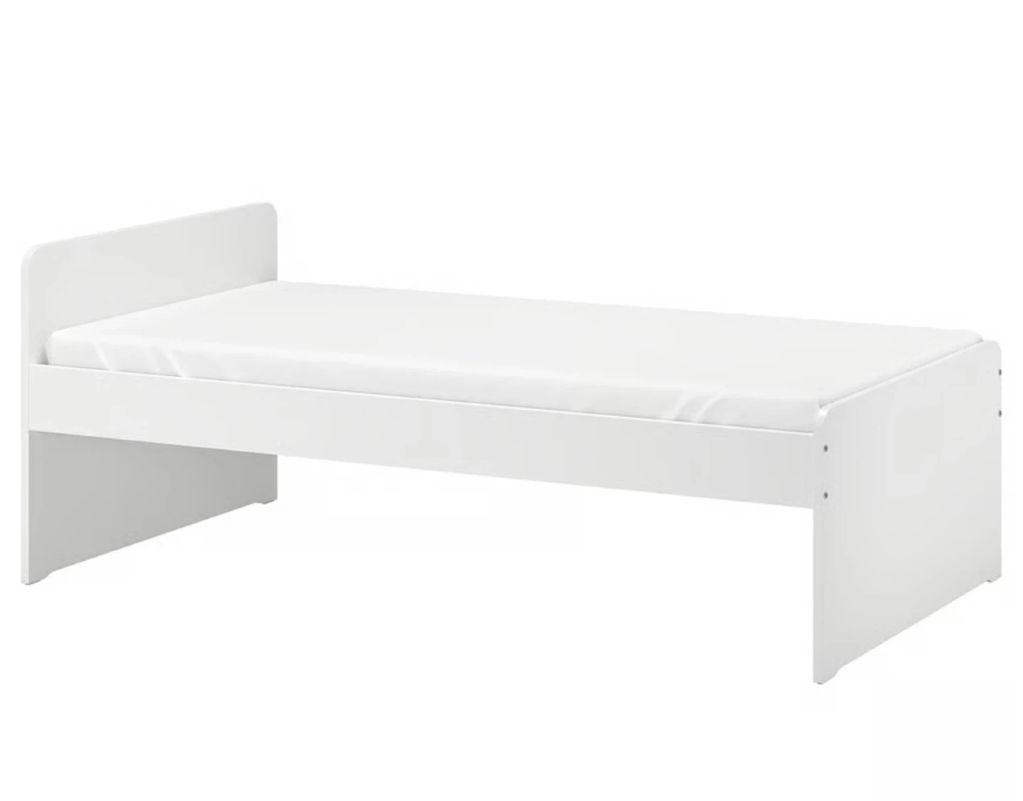 Ikea Bed frame with slatted bed base, with Mattress on request - photo 3