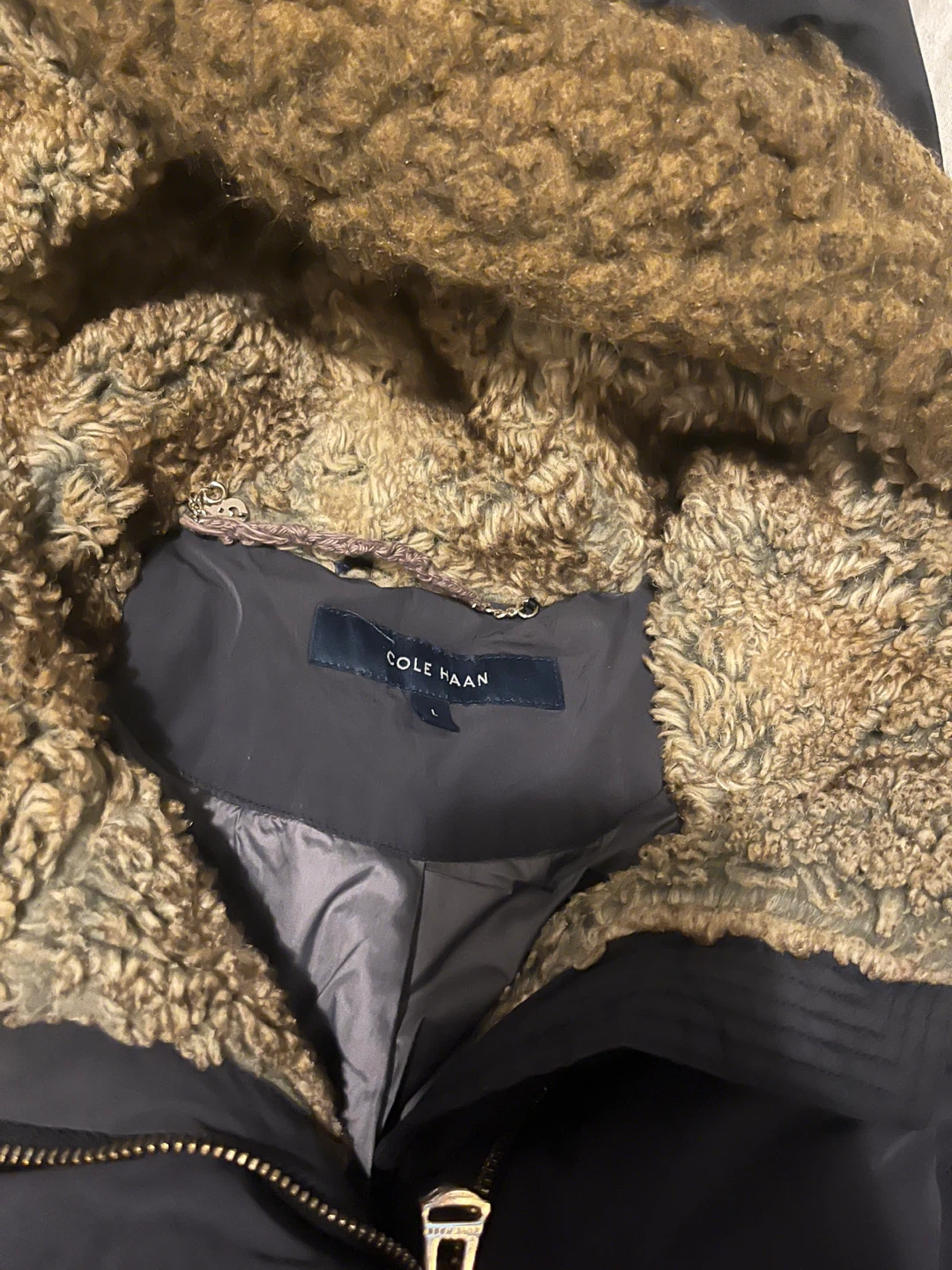 Cole Haan Down Puffer Coat, Size L - photo 2