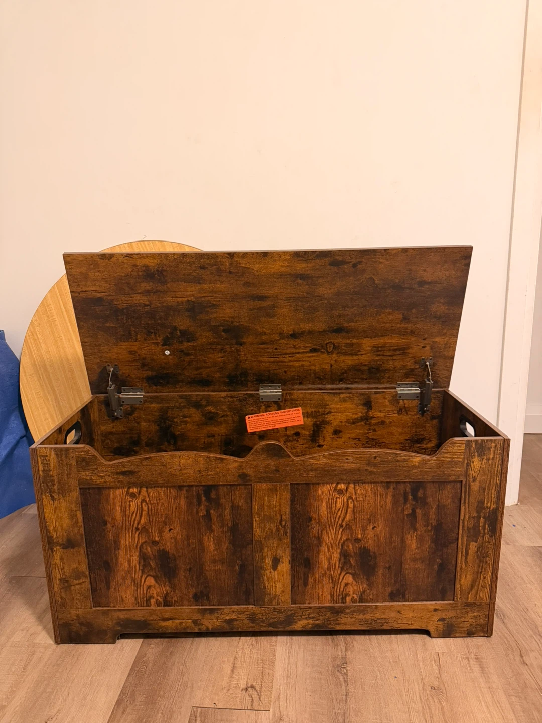 Wooden Storage Trunk