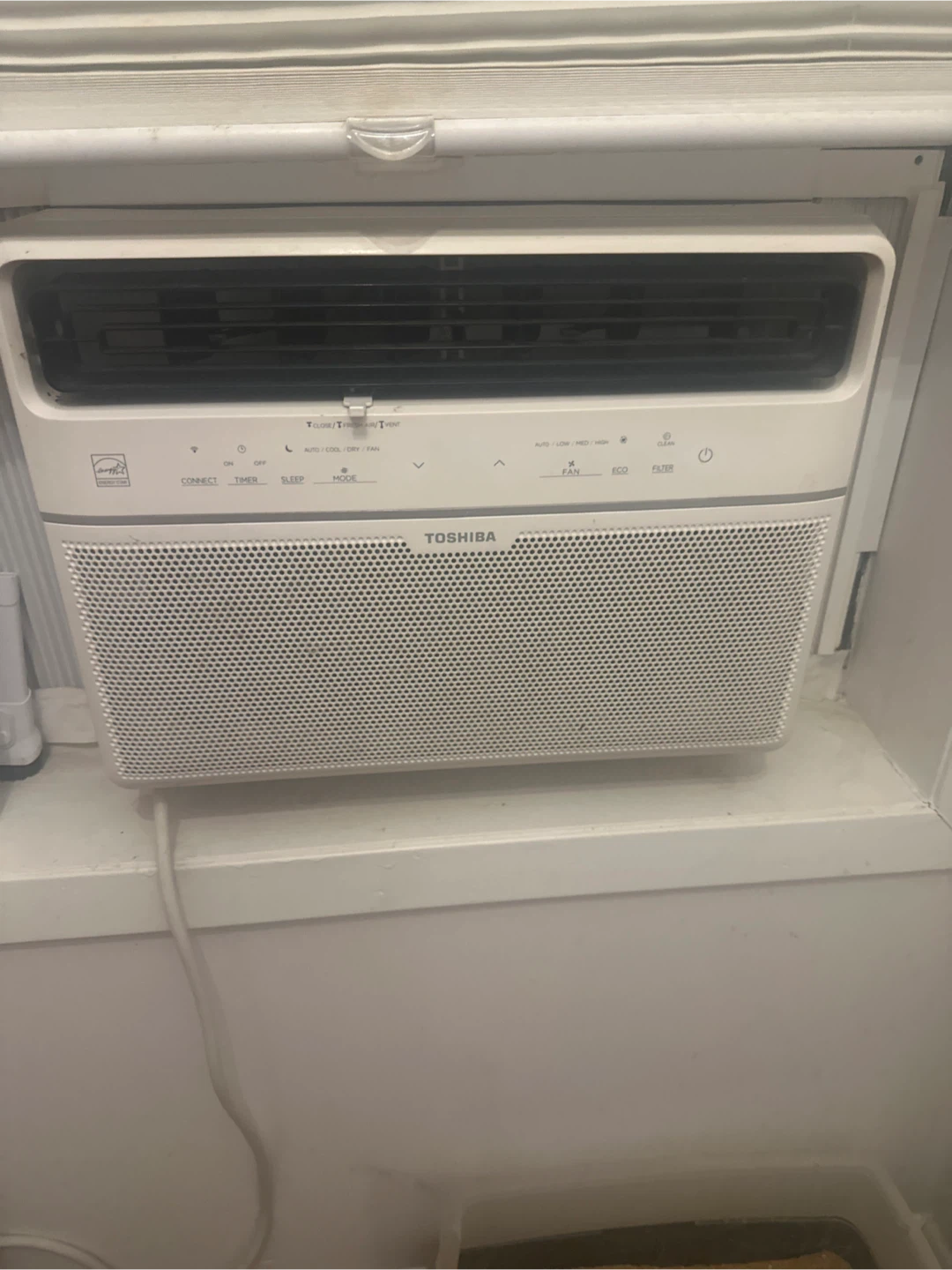 Toshiba 10,000 BTU Smart Wi-Fi Window AC