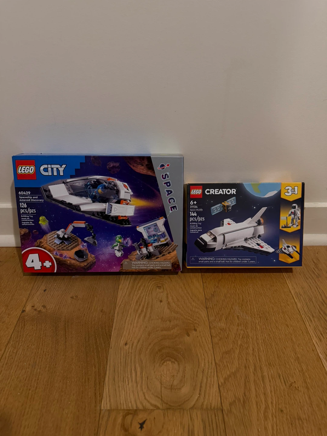 New LEGO Creator Space Shuttle & LEGO City Spaceship