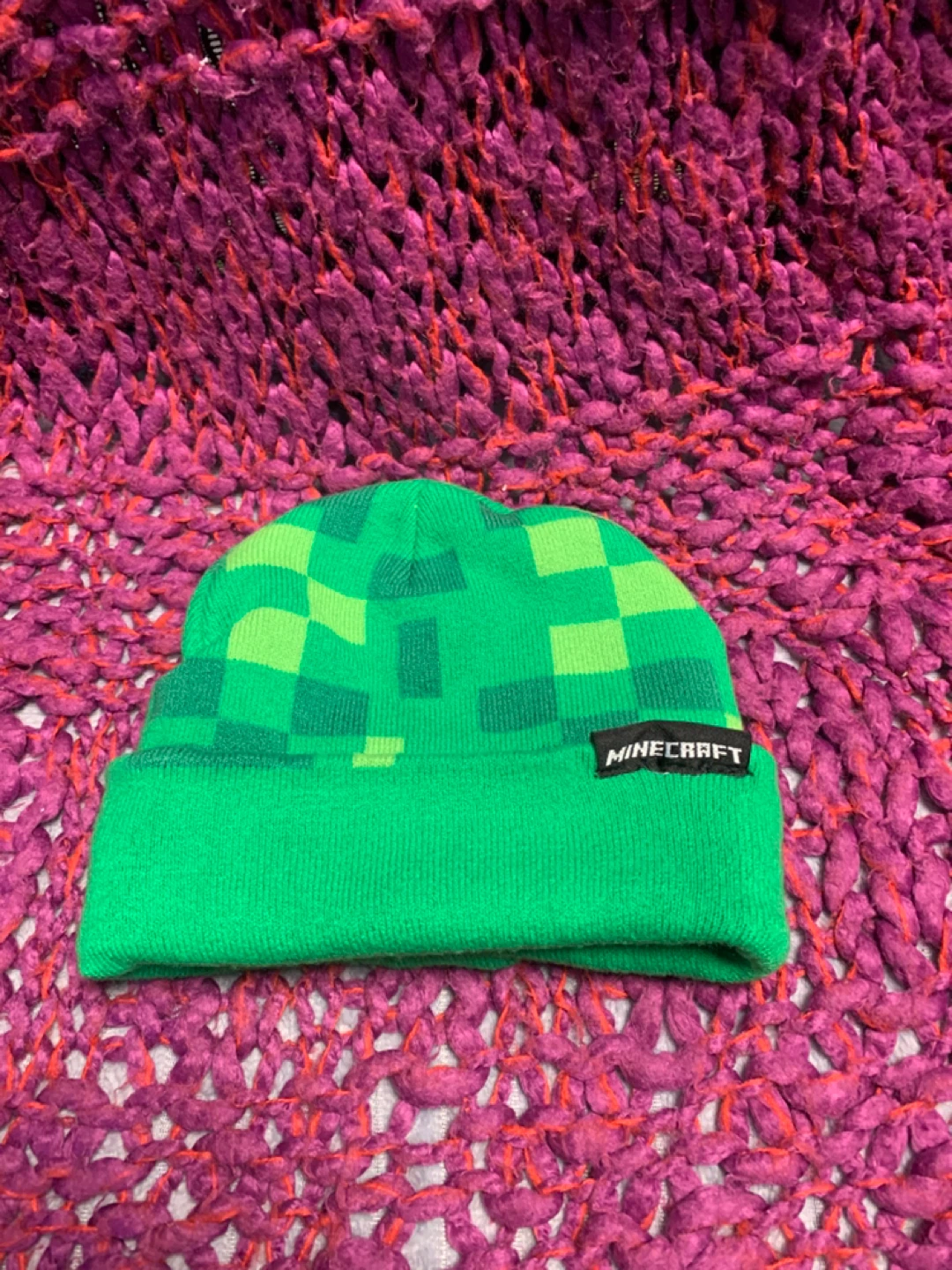 Minecraft Creeper Beanie by JINX - Green