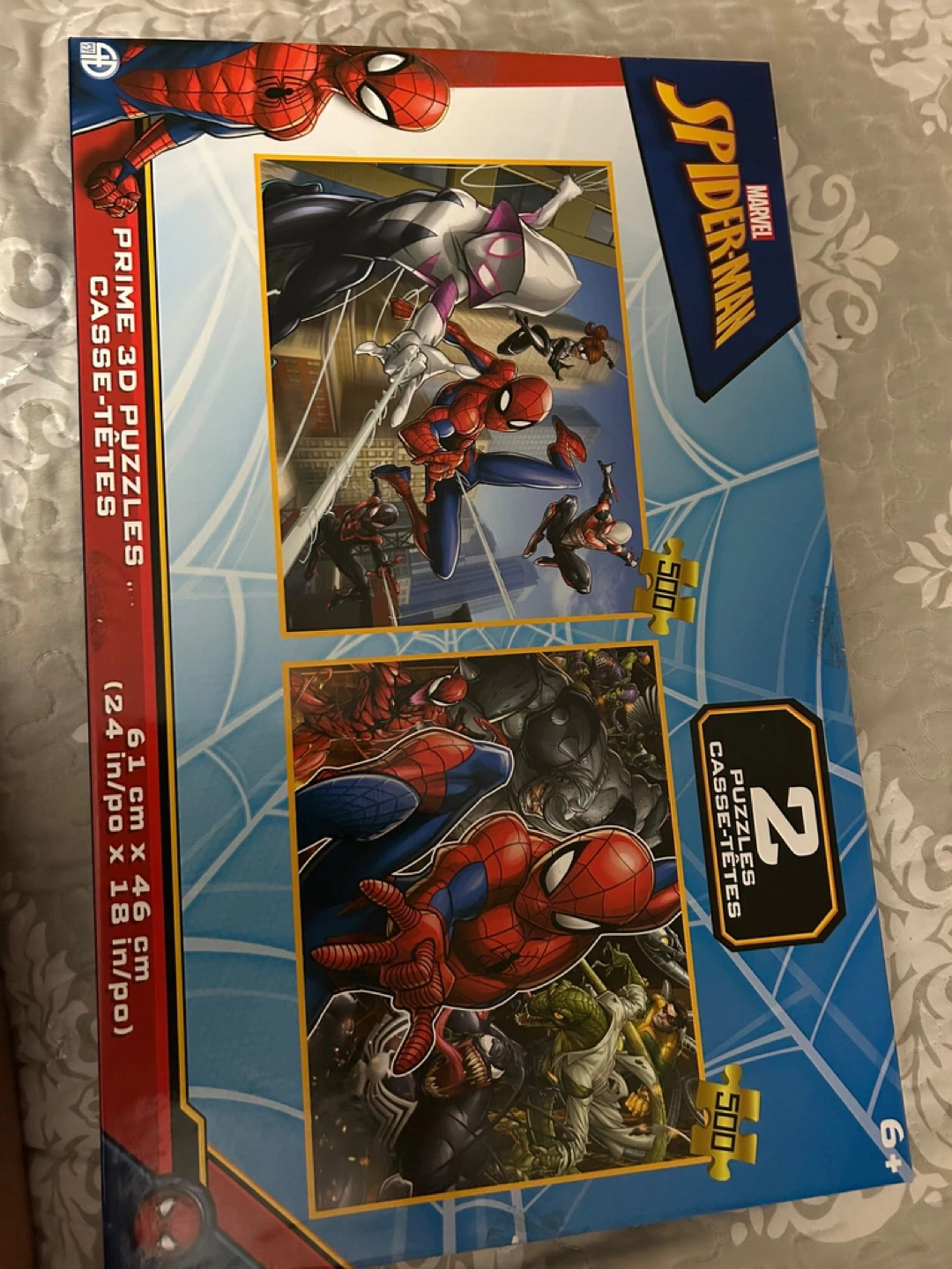 Marvel Spider-Man Prime 3D Puzzles (2 x 500) - photo 3