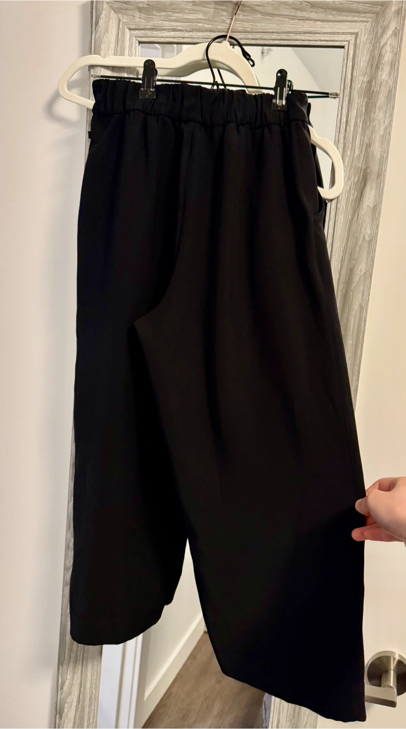 Lululemon Wide Leg Pants_Black_Size 4 - photo 4
