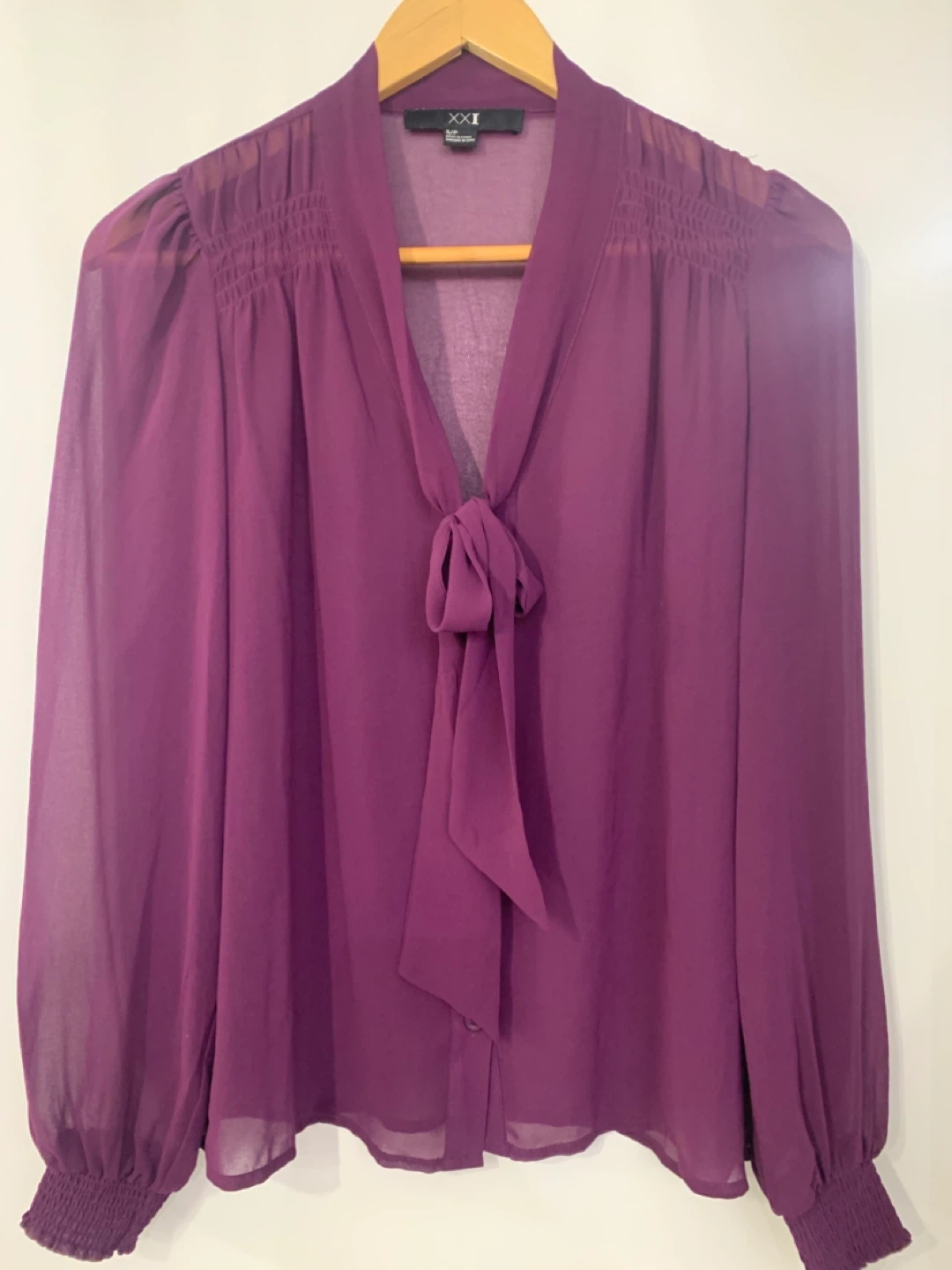 XXI Purple Blouse - Size S