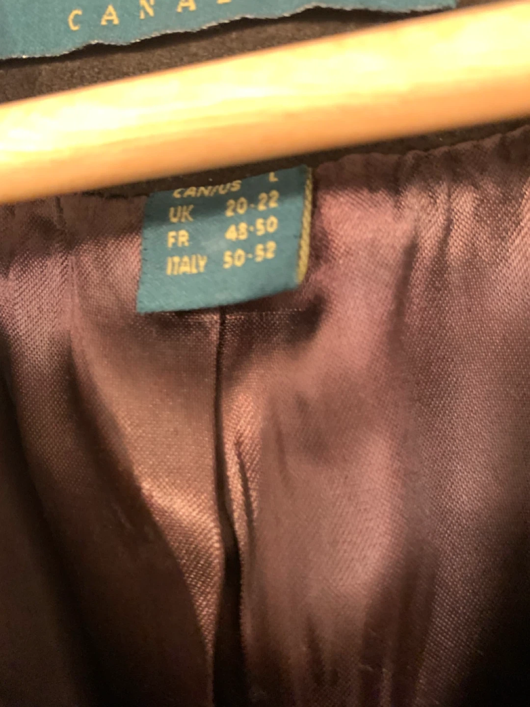 Danier Canada Brown Suede Jacket - Size L - photo 3