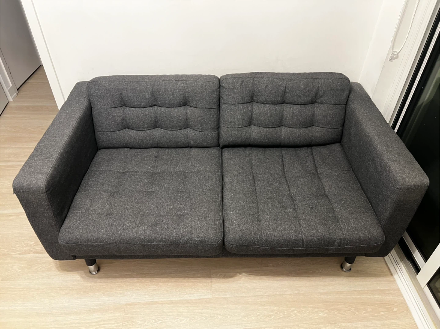 Grey Loveseat Sofa