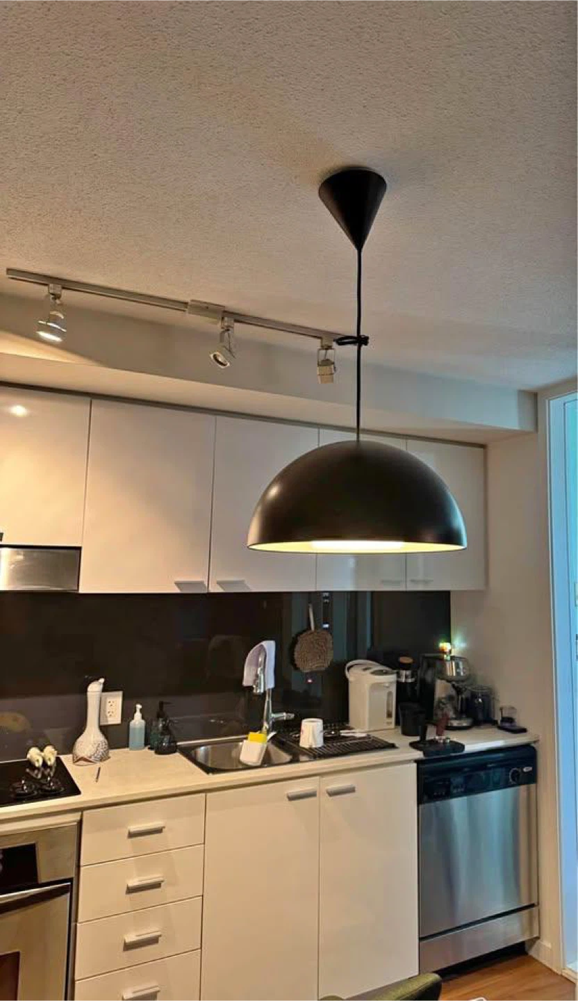 IKEA Hektar Pendant Lamp - Black