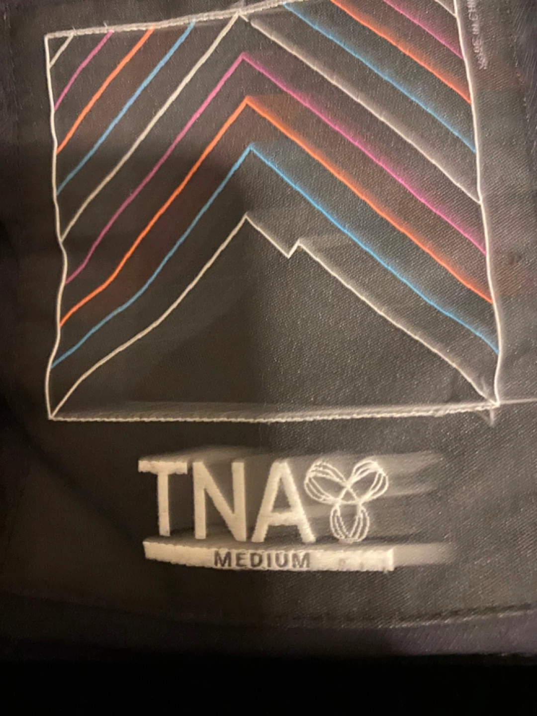 TNA Black Winter Parka - Size Medium - photo 3