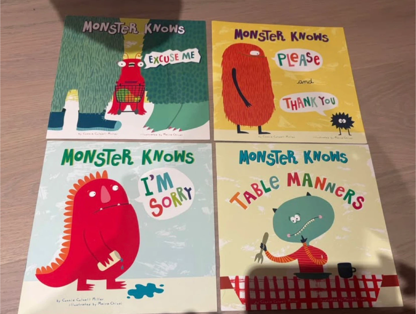 Monster Knows Books - Set of 4