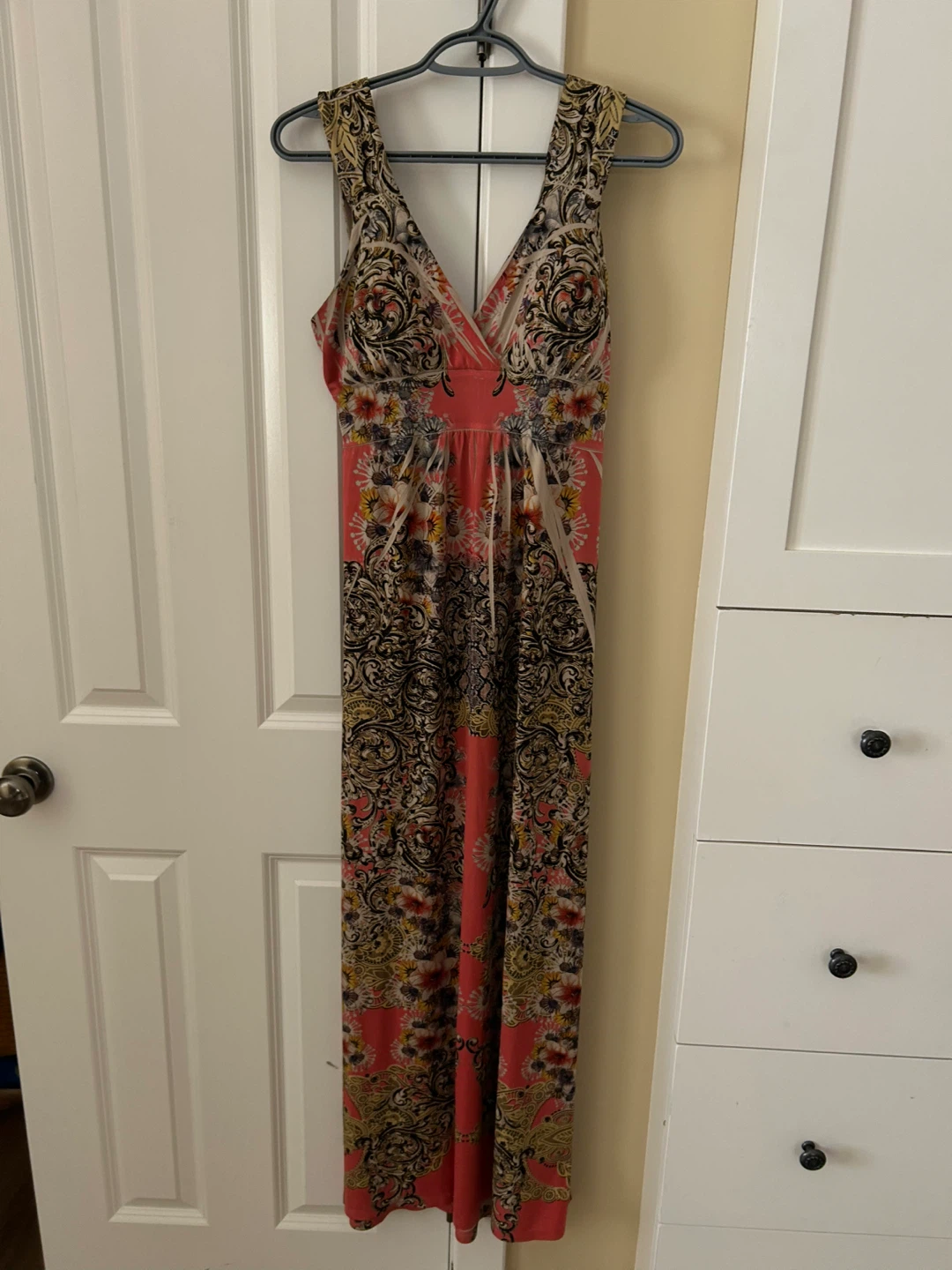 Floral Maxi Dress m