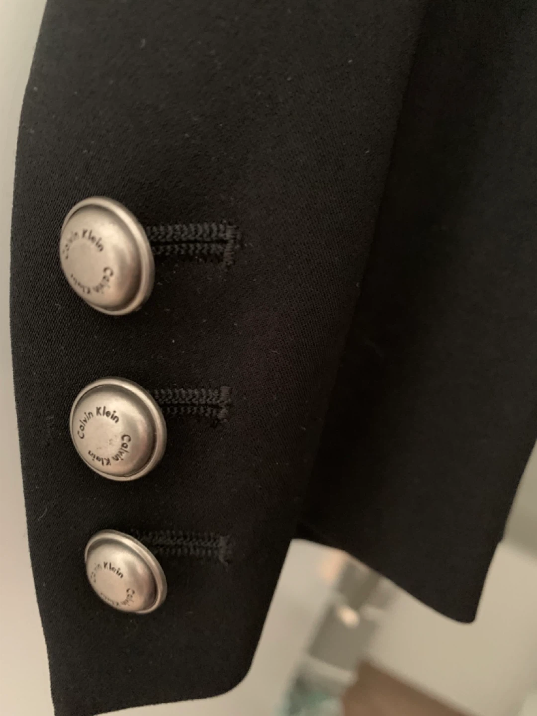Calvin Klein Black Blazer - Size 4 - photo 4