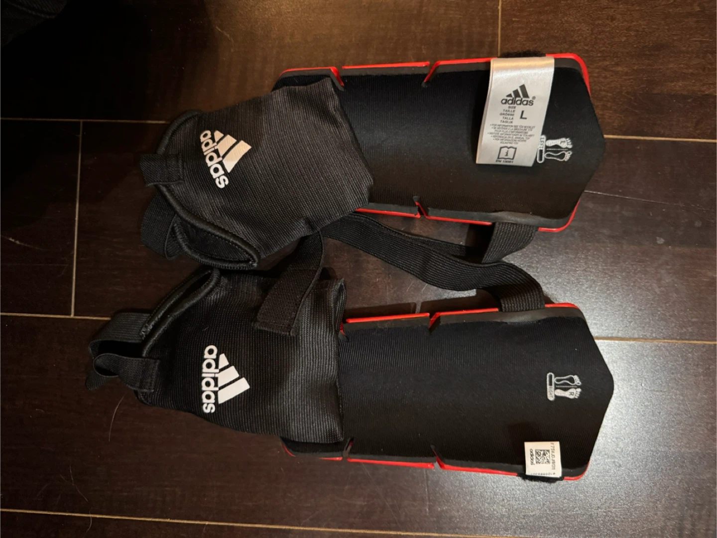 Adidas Soccer Shin Guards - Size L - photo 2