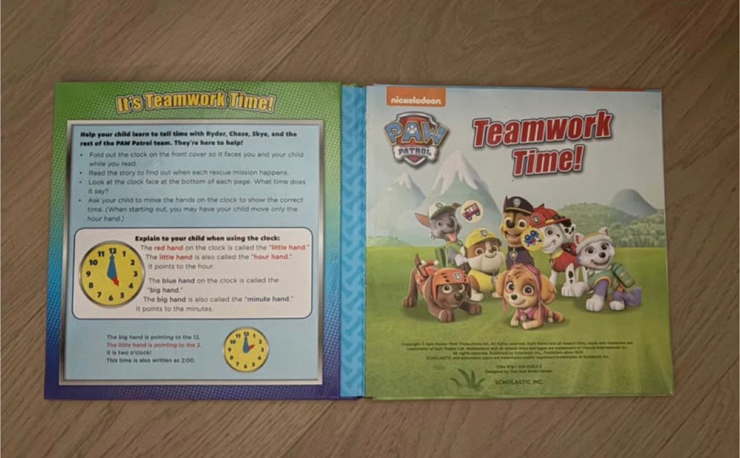 Paw Patrol: It's Teamwork Time! Interactive Book - photo 2