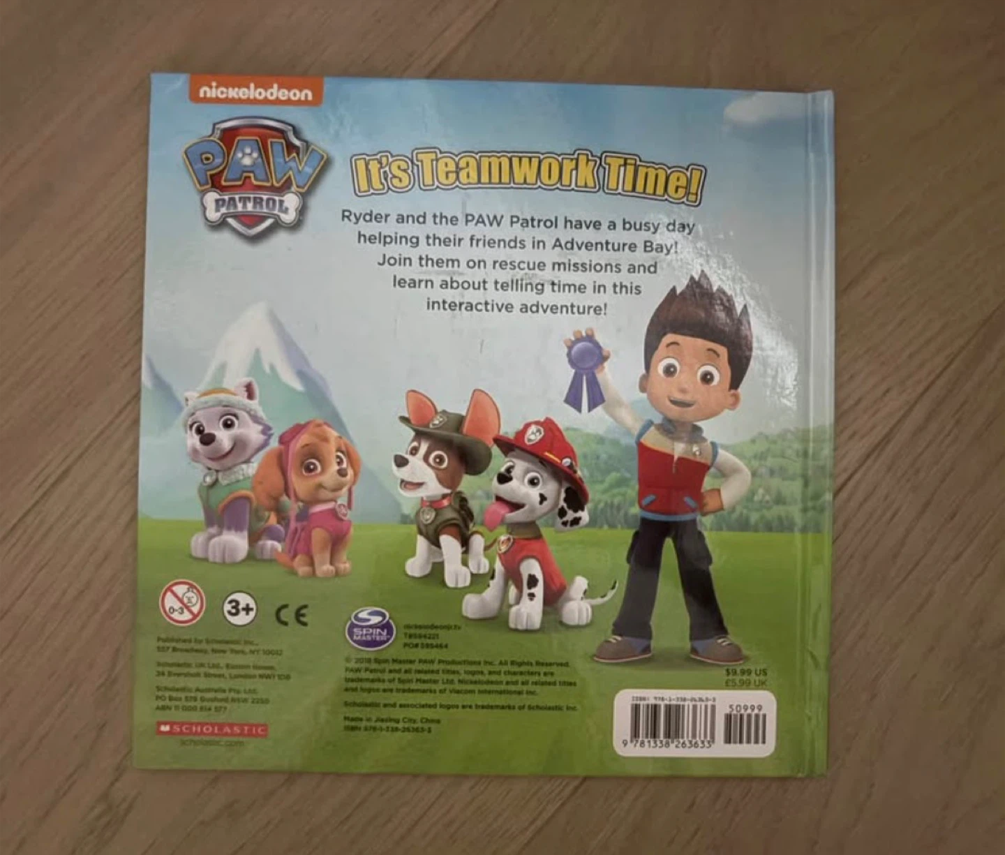 Paw Patrol: It's Teamwork Time! Interactive Book - photo 5