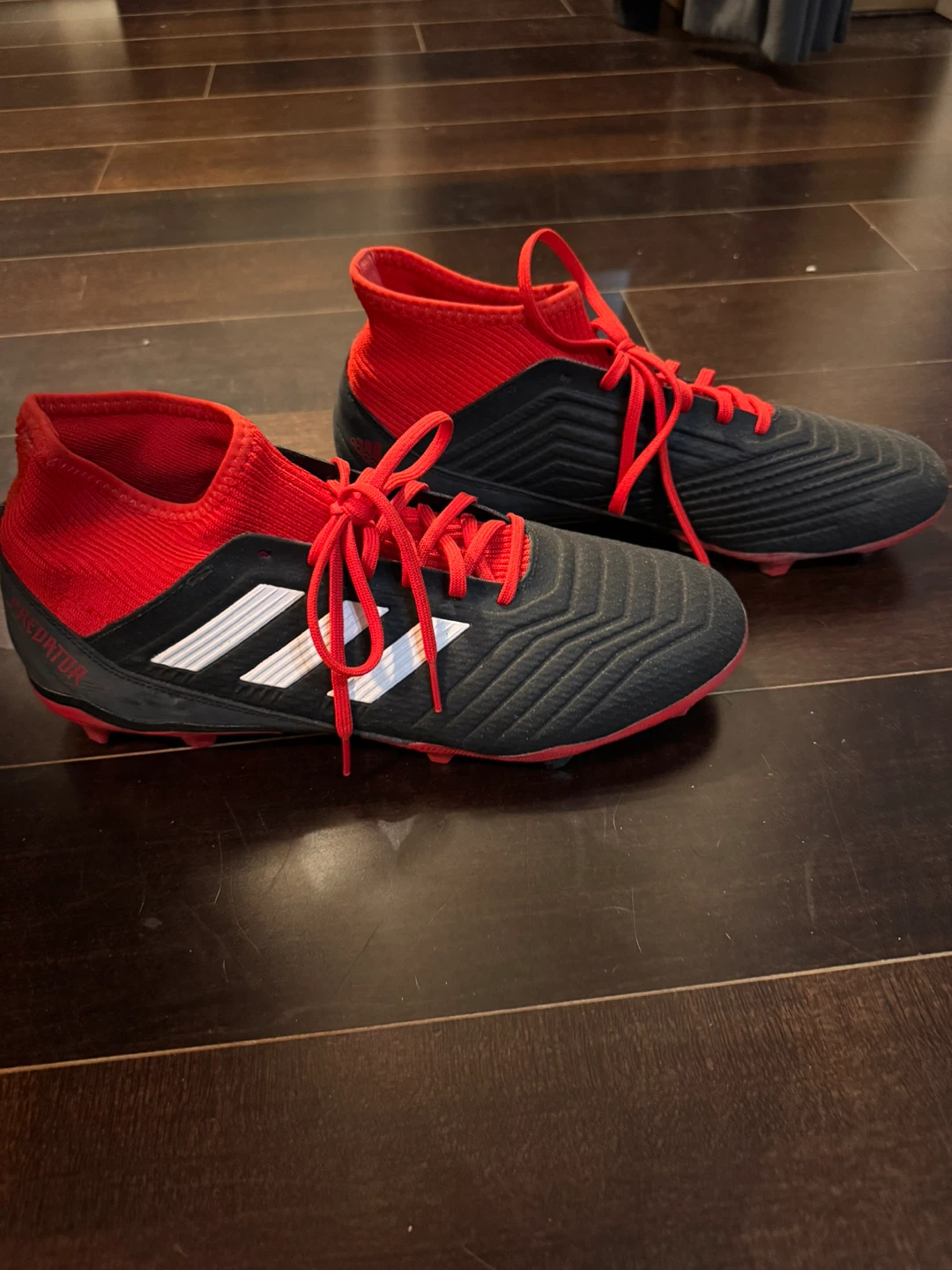 Adidas Predator Soccer Cleats, Size 11