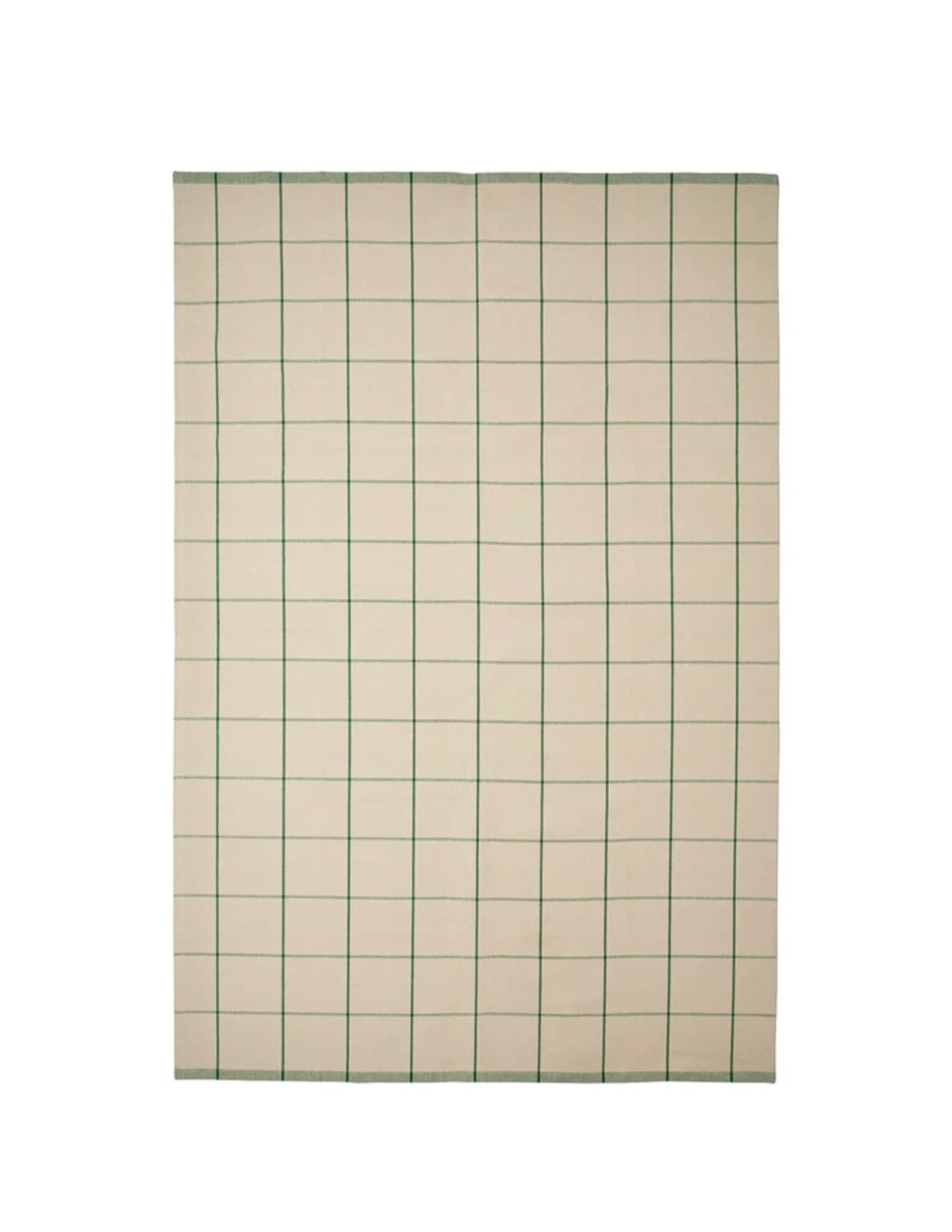 IKEA Tiphede Rug - Beige/Green