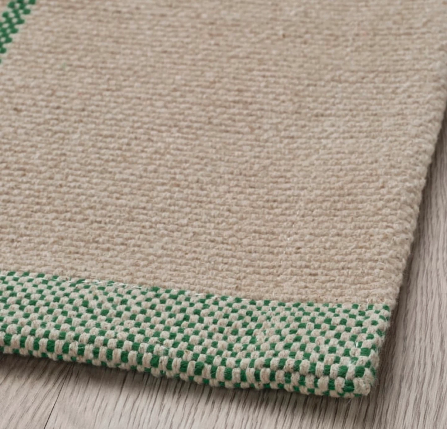 IKEA Tiphede Rug - Beige/Green - photo 2