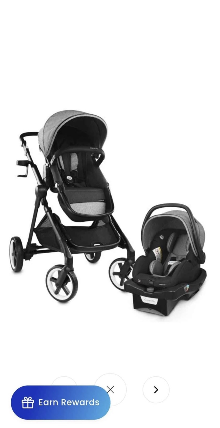 Evenflo Gold SensorSafe Pivot Xpand Travel System