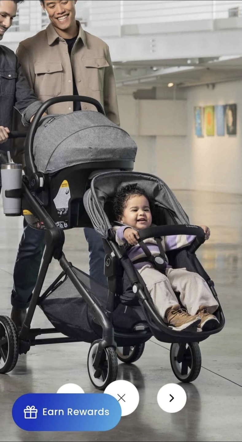 Evenflo Gold SensorSafe Pivot Xpand Travel System - photo 2