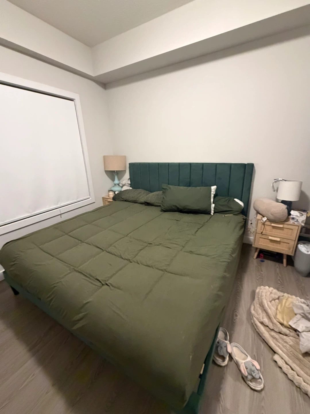 Green King Bed Frame