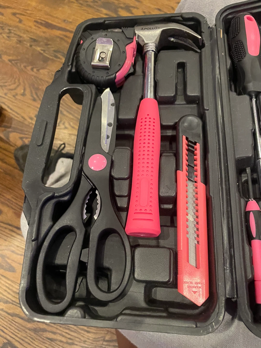 Pink Tool Set in Case - photo 3
