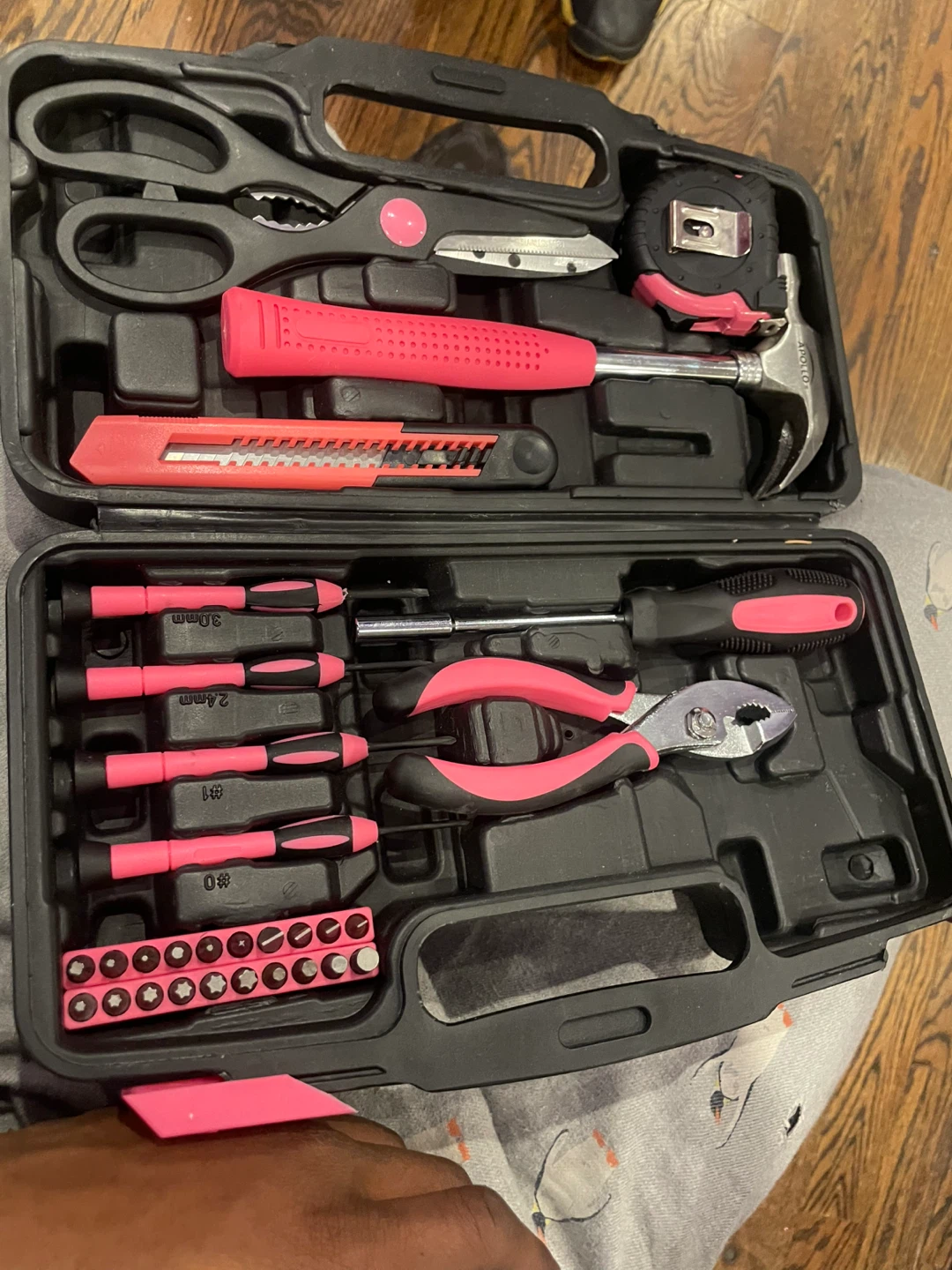 Pink Tool Set in Case