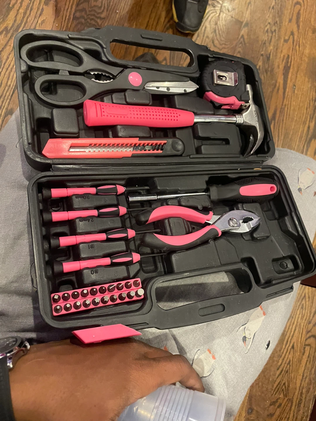 Pink Tool Set in Case - photo 2