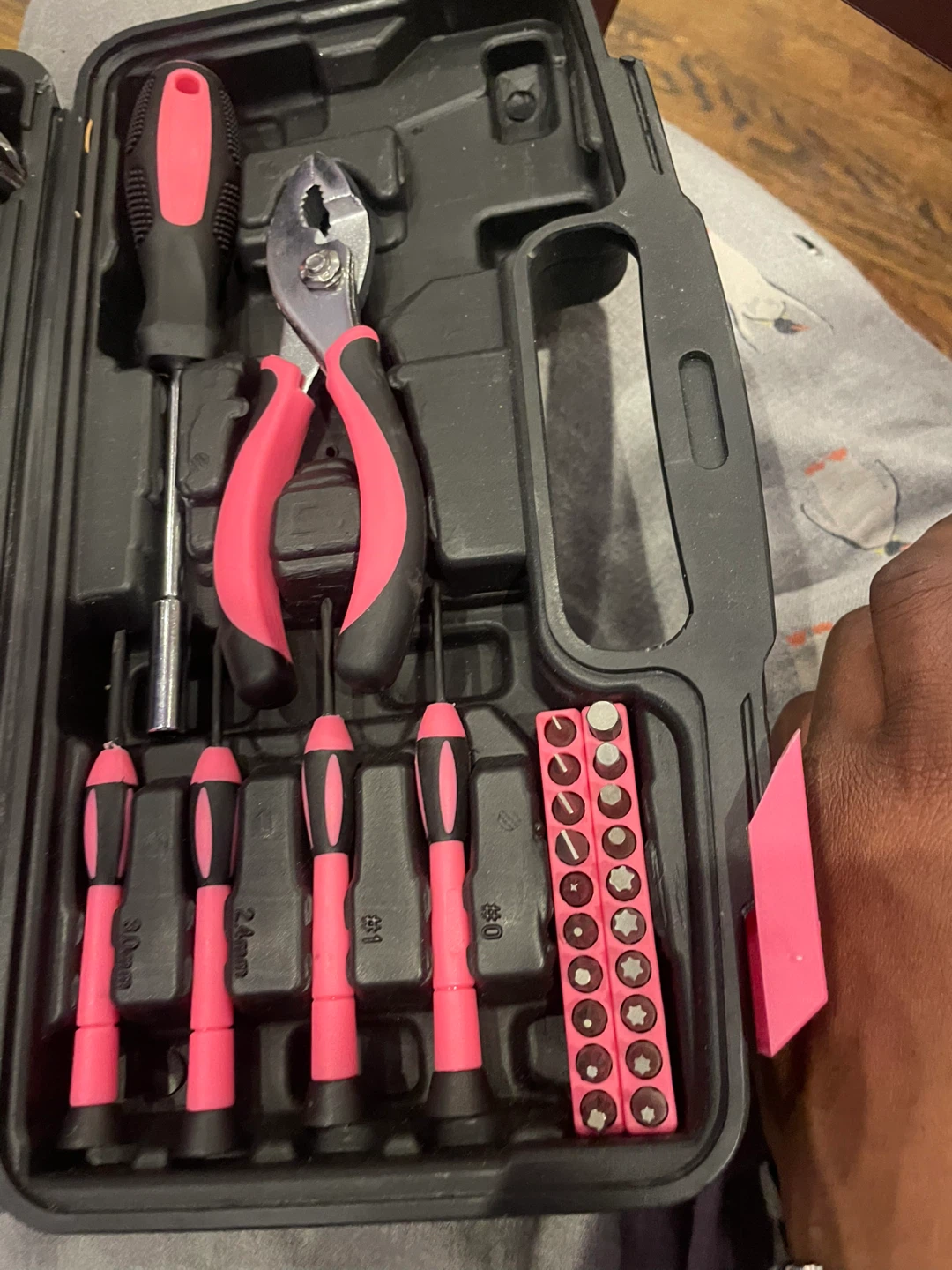 Pink Tool Set in Case - photo 4