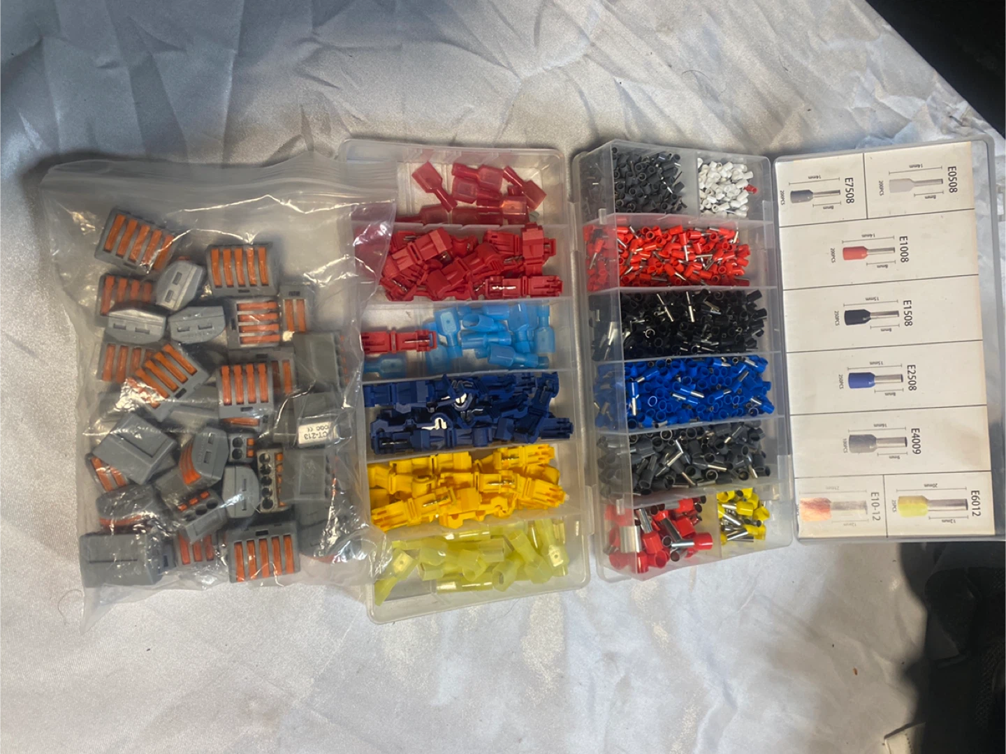 f assorted electrical wire connectors and terminals. - photo 2