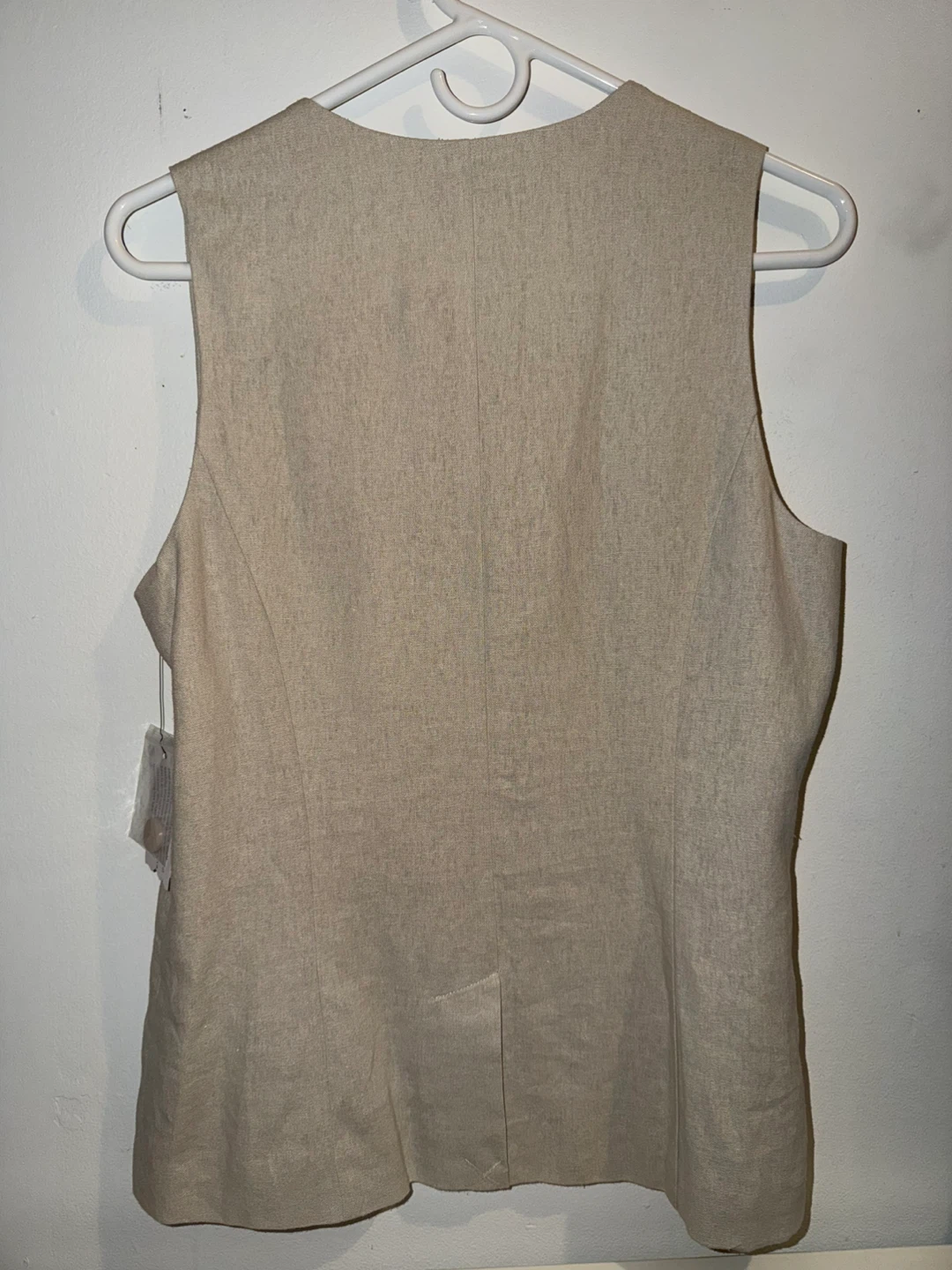 AND NOW THIS Tan Vest - Size M - photo 2