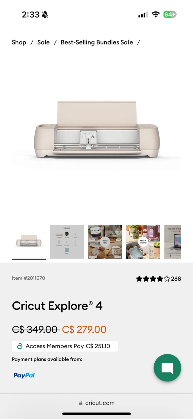 Brand New Cricut Explore 4 - photo 4