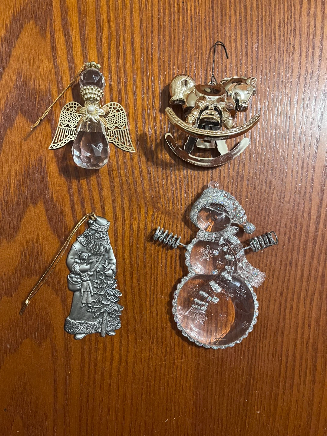 VINTAGE AVON CHRISTMAS ORNAMENTS