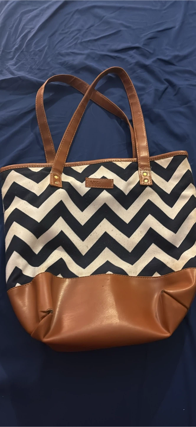 Tote Bag - Chevron Pattern