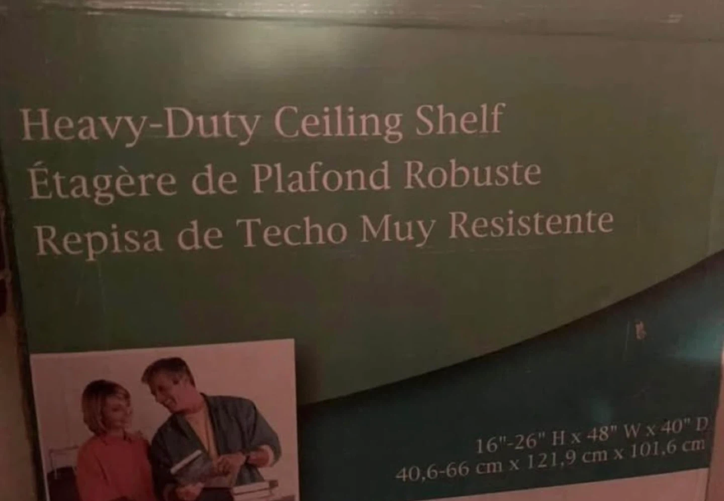 Ceiling Shelf/Garage storage