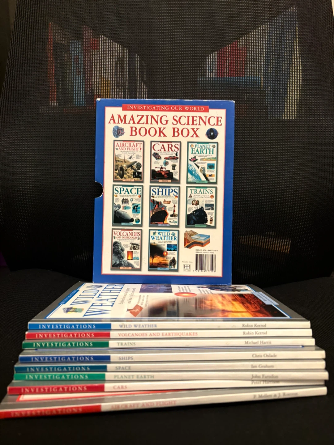 Amazing Science Book Box – 8 Kids Science Books