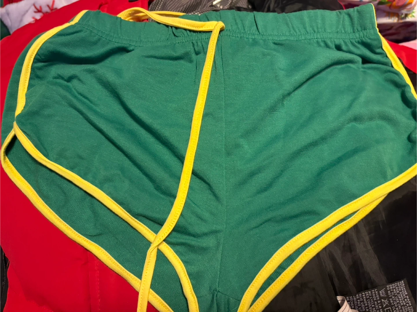 Jamaica Green & Yellow Shorts - photo 2