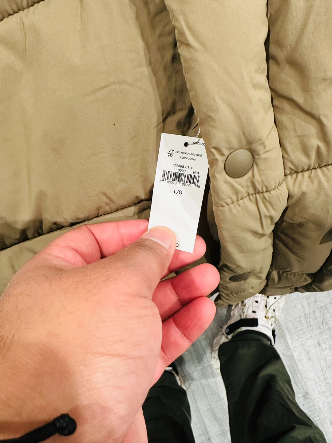 GAP Puffer Jacket - Size L/G - New with Tags! - photo 4