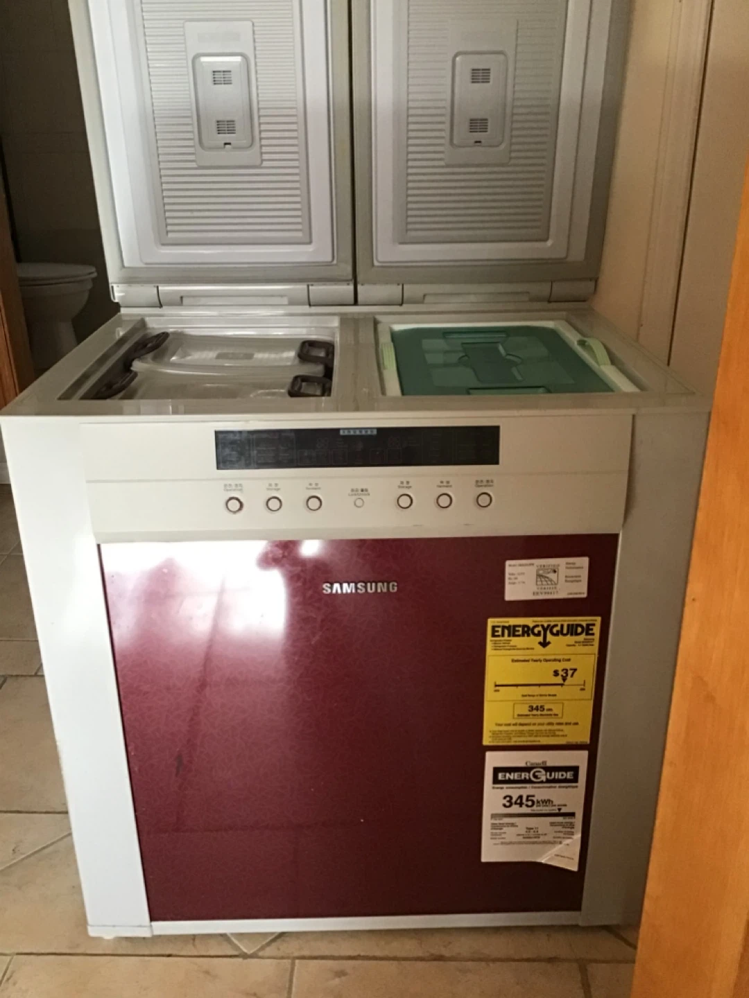 Samsung kimchi refrigerator - Maroon - photo 2