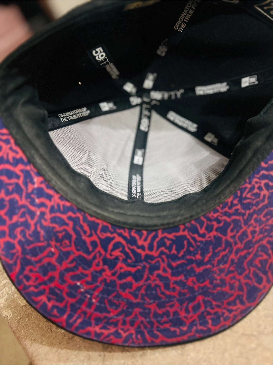 New Era Toronto Raptors 59FIFTY Fitted Hat Size 7 1/8 - photo 2