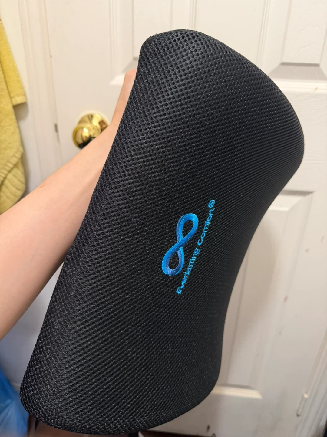 Everlasting Comfort Lumbar Support Pillow - Black - photo 2