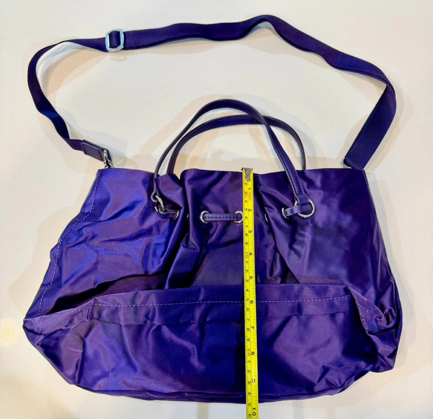 Agnes b. Cross Body/Tote Bag_Purple_Authentic_NWOT - photo 5