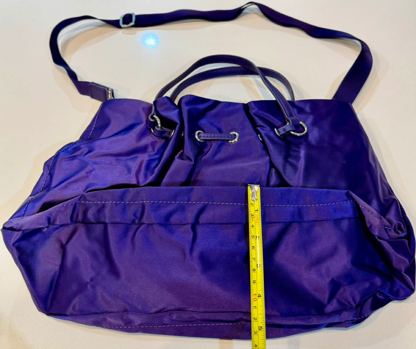 Agnes b. Cross Body/Tote Bag_Purple_Authentic_NWOT - photo 4