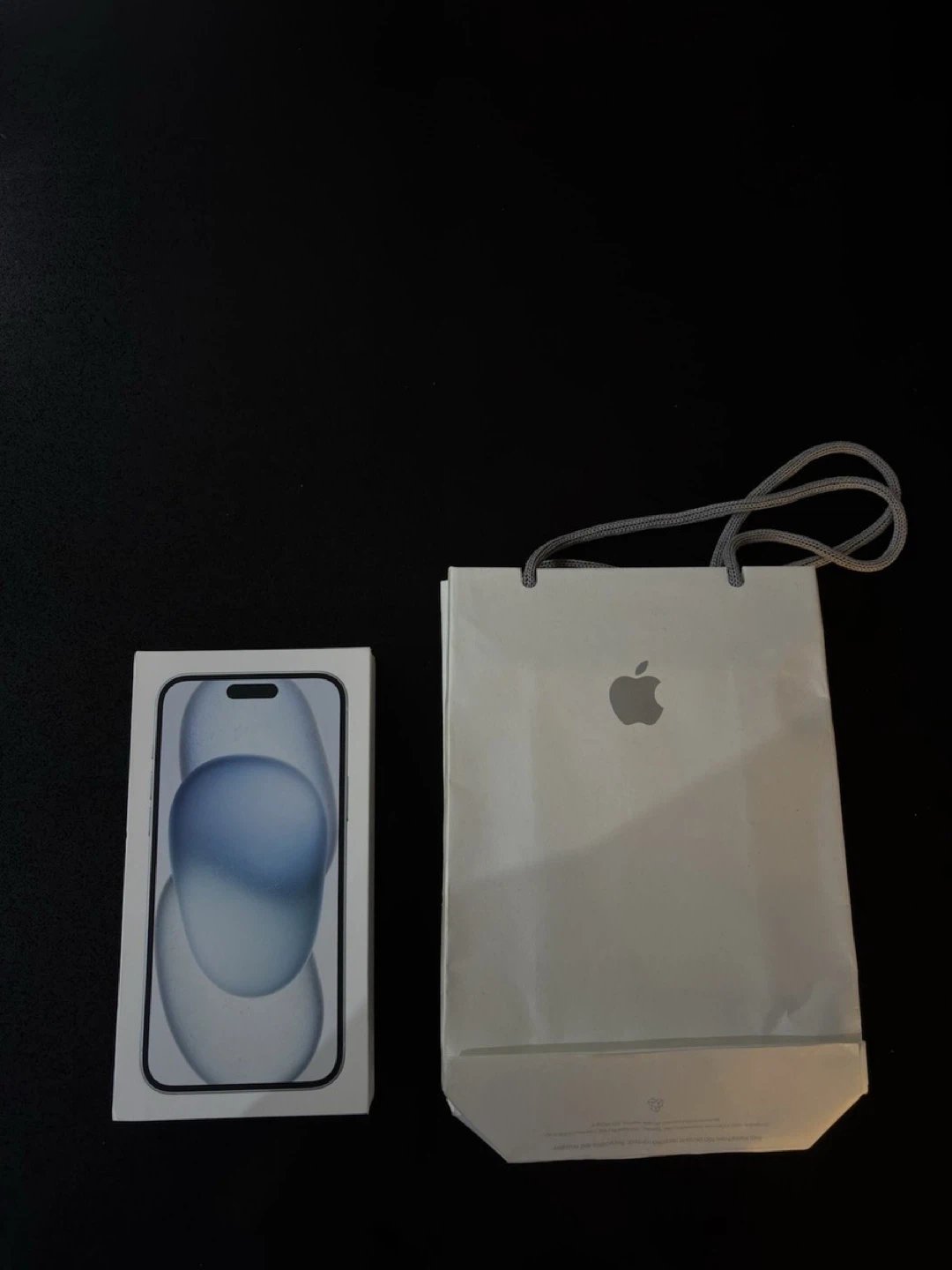 Apple iPhone 15 & 12 boxes
