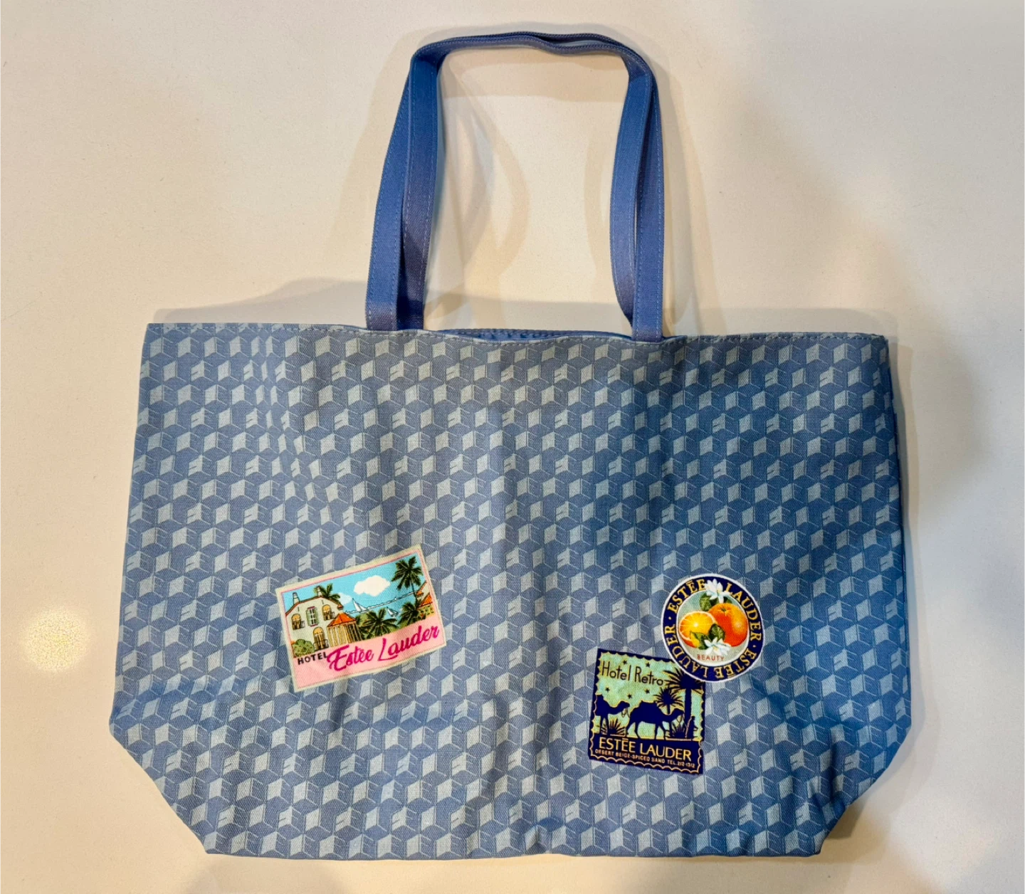 Estee Lauder Tote Bag_Blue_NWT