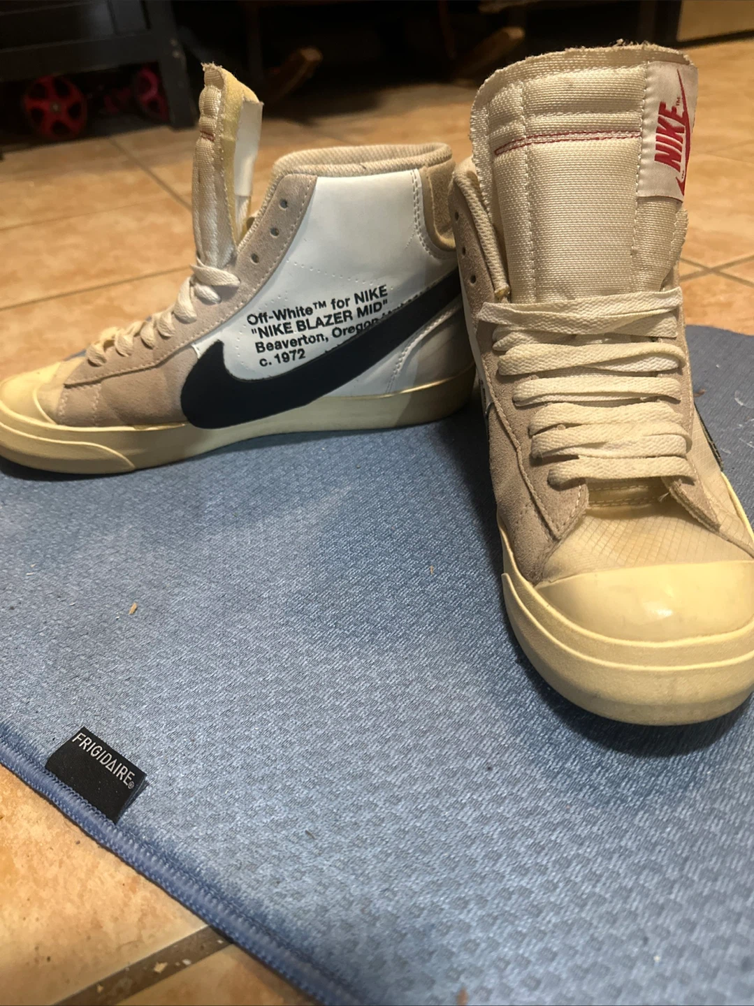 Nike Blazer Mid Off-White size 9.5 - photo 2