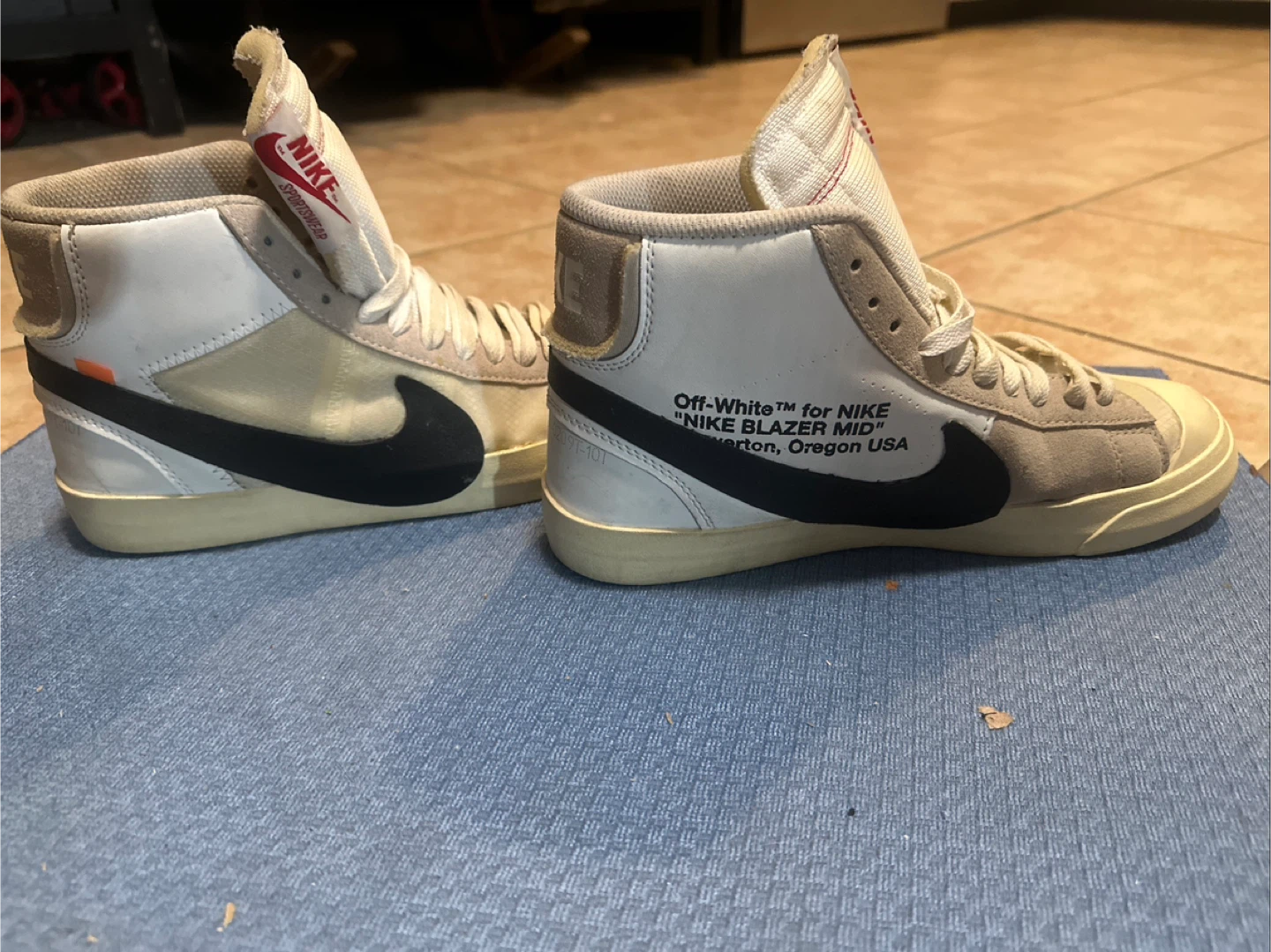 Nike Blazer Mid Off-White size 9.5 - photo 4
